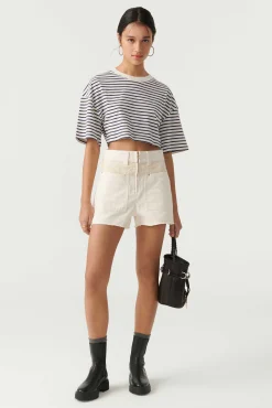 Denim|Ba&Sh - Shorts Mit Hoher Taille