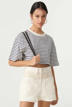 Denim|Ba&Sh - Shorts Mit Hoher Taille