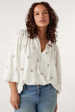 Tops & Hemden|Ba&Sh Ajour-Bluse