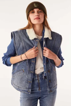 Denim|Ba&Sh Armelloser Blouson