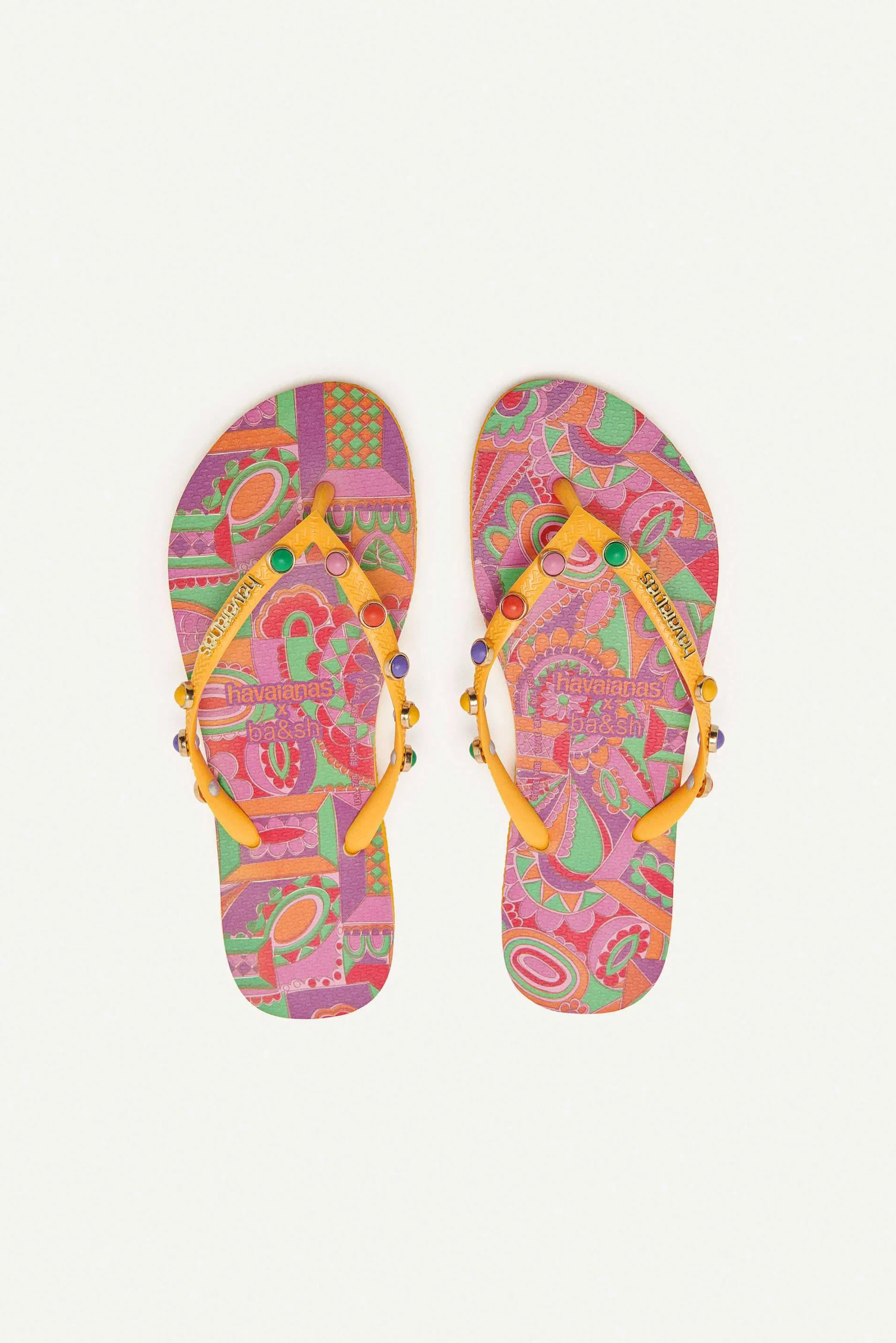 Schuhe|Ba&Sh Colourful Flip-Flops