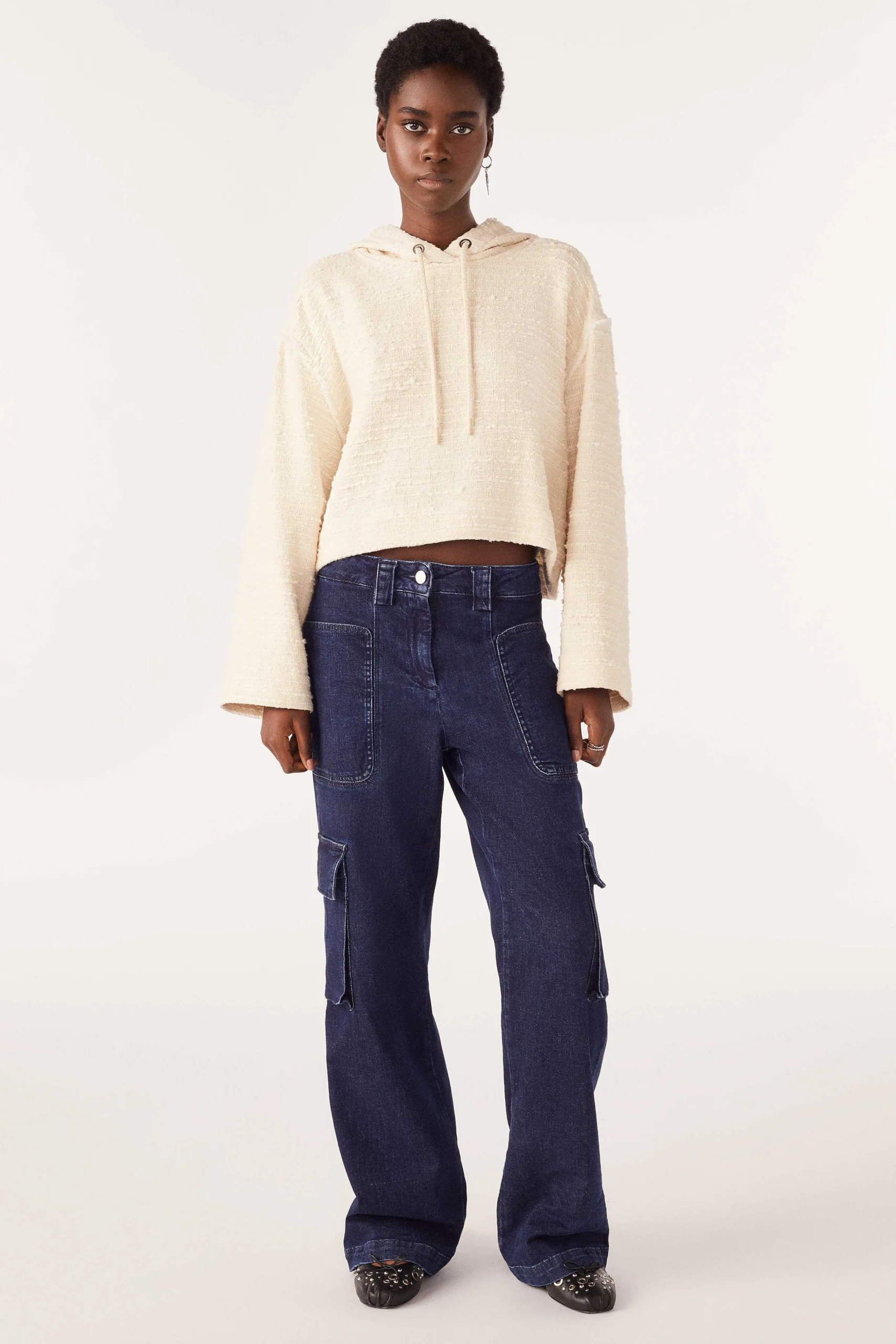 Sweatshirts|Ba&Sh Crop-Sweatshirt