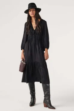 Kleider|Ba&Sh Fliesendes Midikleid