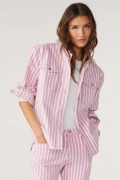 Passende Sets|Ba&Sh Gestreiftes Hemd