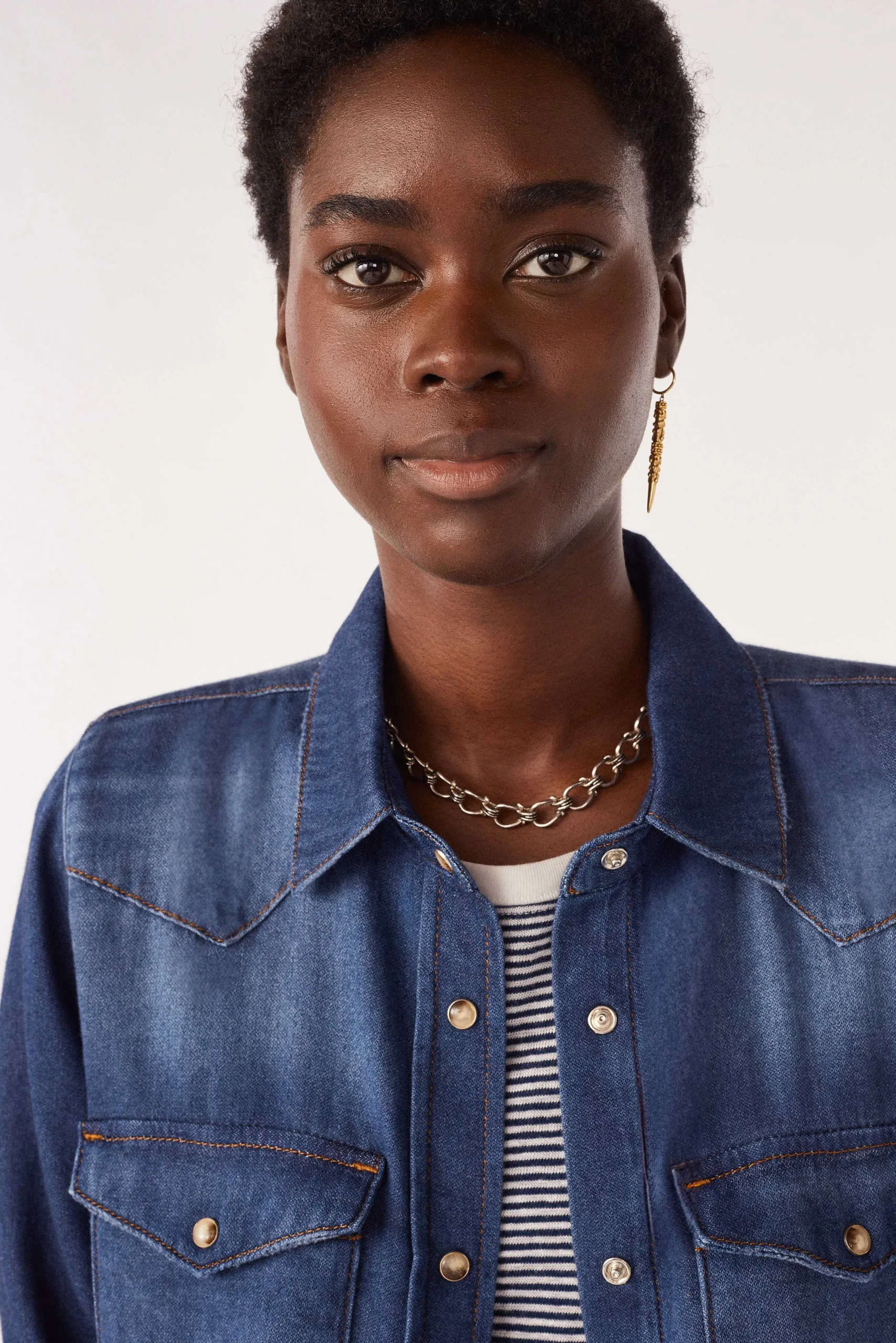 Denim|Ba&Sh Hemd Aus Denim