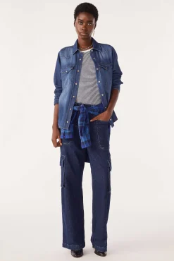 Denim|Ba&Sh Hemd Aus Denim