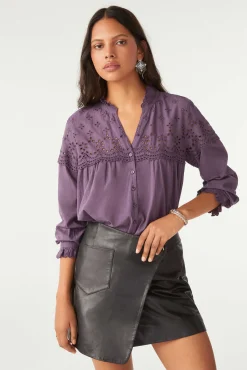 Tops & Hemden|Ba&Sh Hemdbluse Viktorianischer Stil