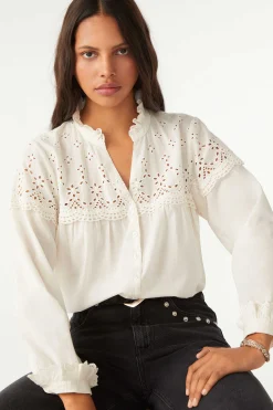 Tops & Hemden|Ba&Sh Hemdbluse Viktorianischer Stil