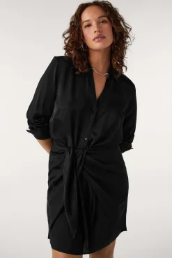 Kleider|Ba&Sh Hemdkleid Minilange