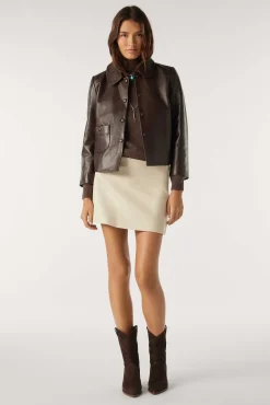 Jacke & Mantel|Ba&Sh Jacke Mit Bubikragen