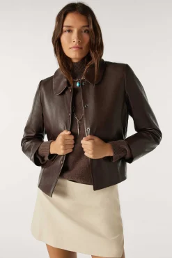 Jacke & Mantel|Ba&Sh Jacke Mit Bubikragen