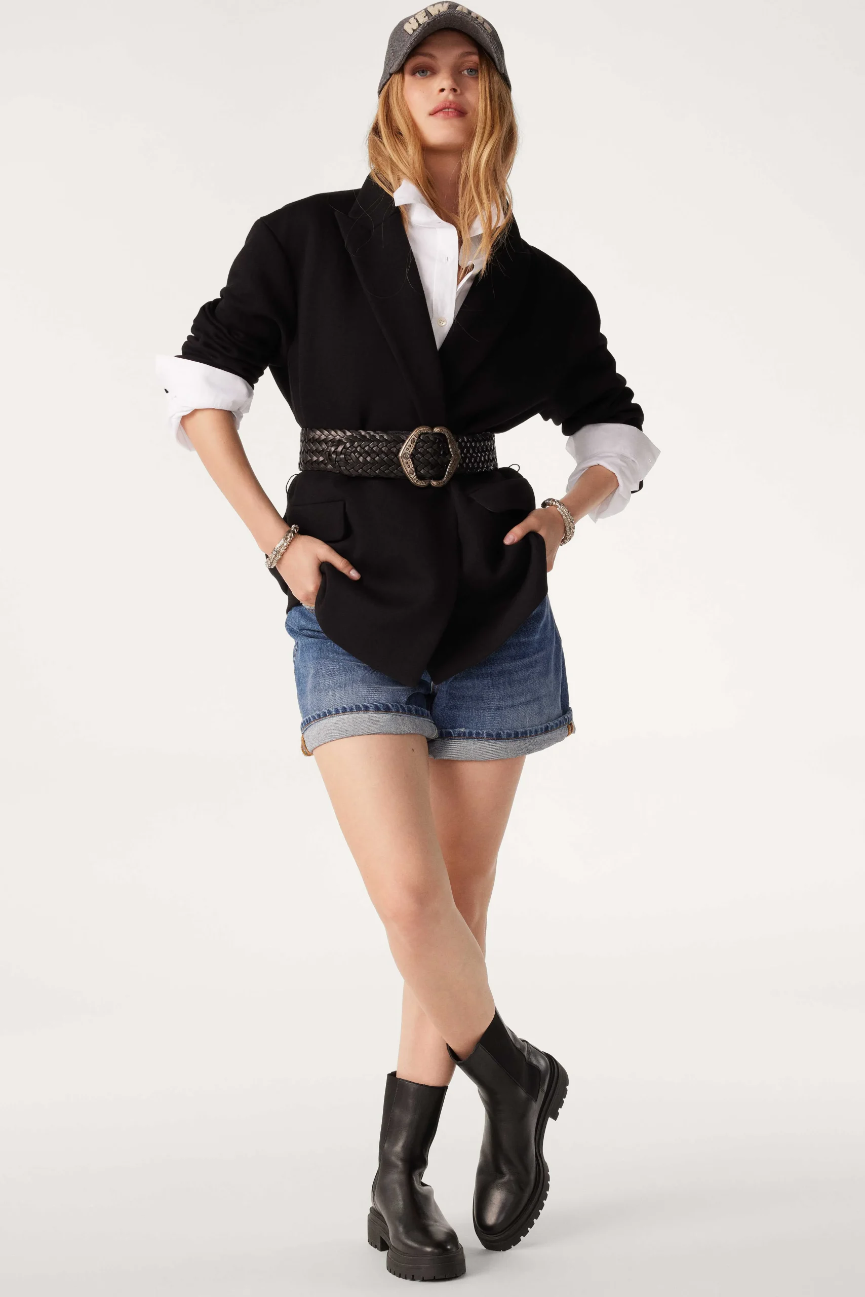 Jacke & Mantel|Ba&Sh Jacke Mit Gurtel