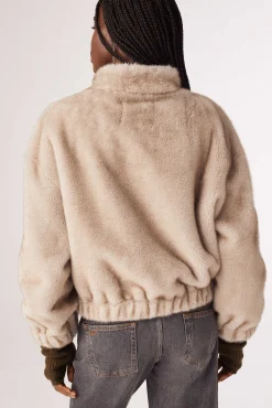 Jacke & Mantel|Ba&Sh Kunstfell-Blouson