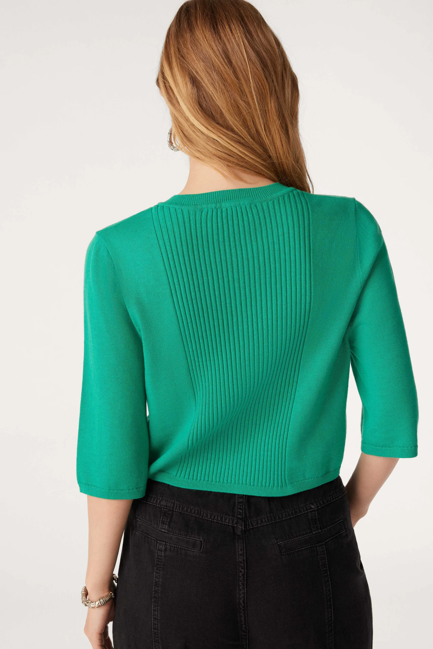 Pullovers & Strickjacke|Ba&Sh Kurzarmpullover
