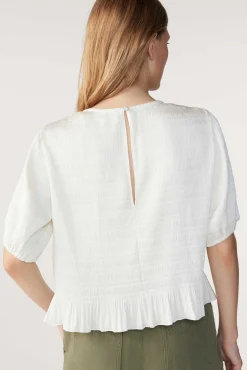 Tops & Hemden|Ba&Sh Kurzarm-T-Shirt Mit Volants