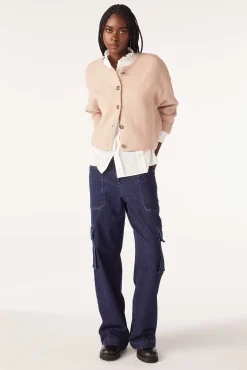 Pullovers & Strickjacke|Ba&Sh Kurze Strickjacke