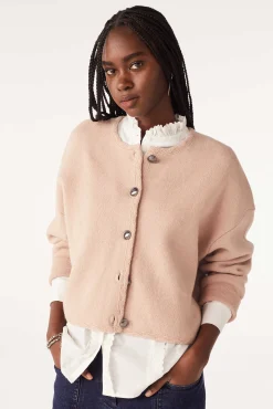 Pullovers & Strickjacke|Ba&Sh Kurze Strickjacke