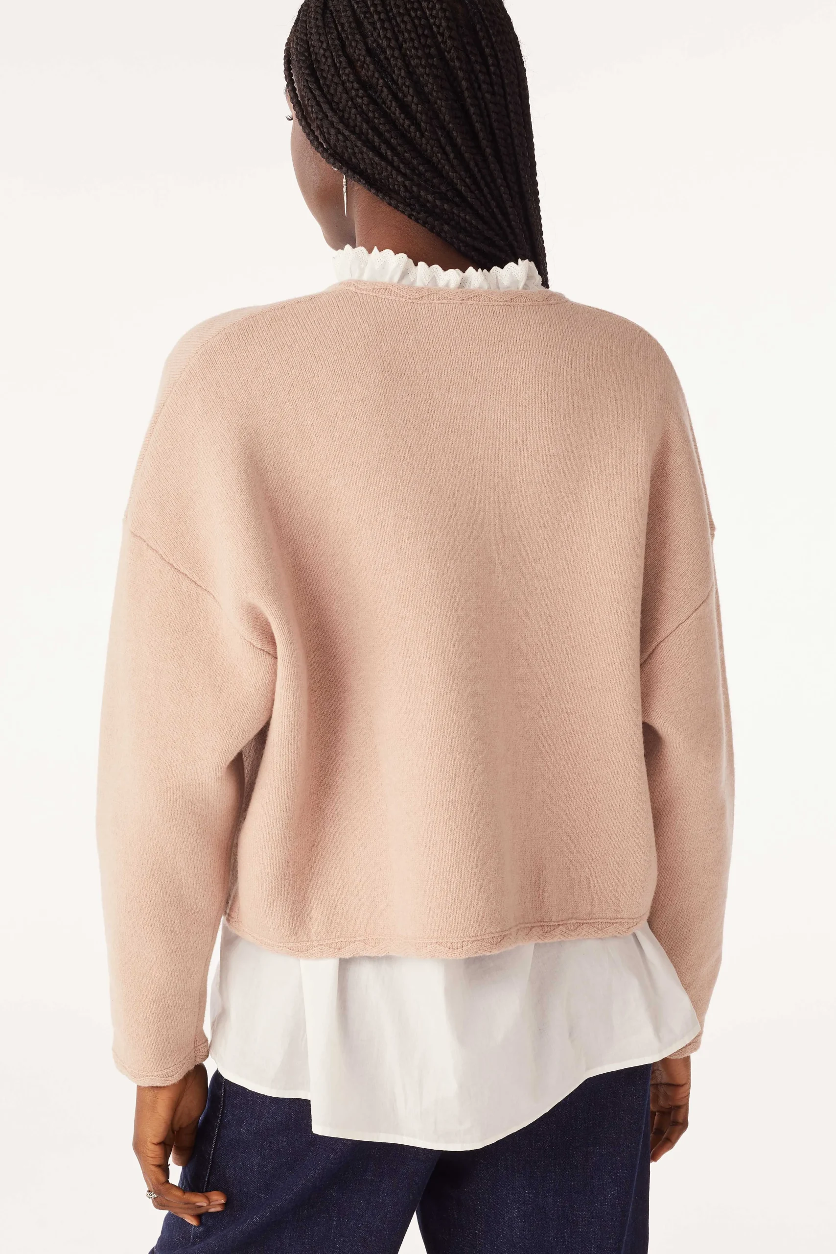 Pullovers & Strickjacke|Ba&Sh Kurze Strickjacke