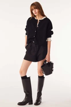 Pullovers & Strickjacke|Ba&Sh Kurze Strickjacke