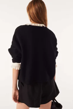 Pullovers & Strickjacke|Ba&Sh Kurze Strickjacke