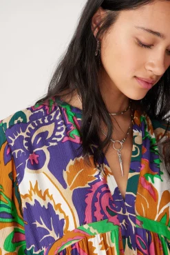 Kleider|Ba&Sh Kurzes, Gerafftes Kleid