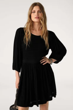 Kleider|Ba&Sh Kurzes Gesmoktes Kleid