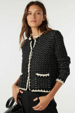 Jacke & Mantel|Ba&Sh Langarmelige Strickjacke