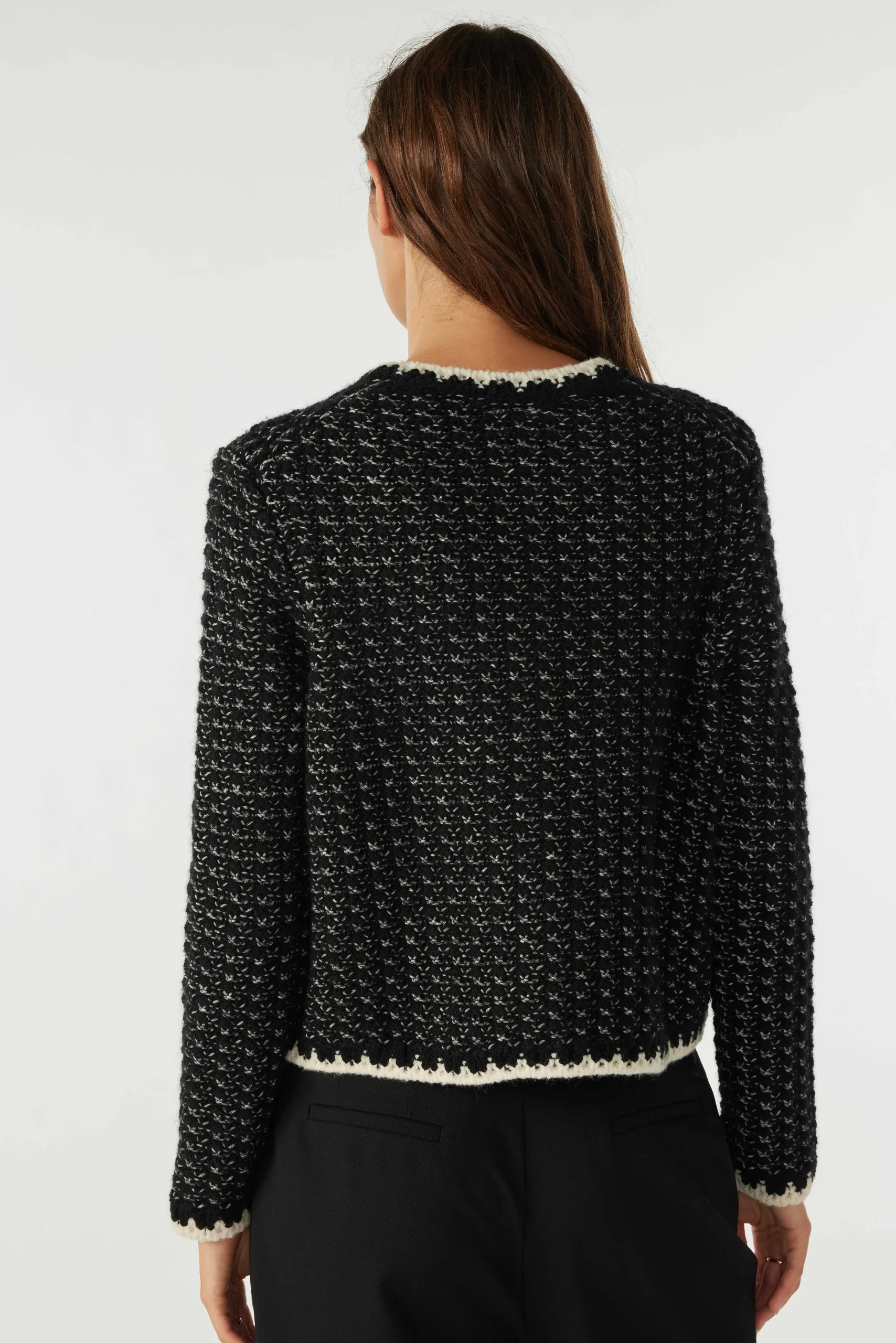 Jacke & Mantel|Ba&Sh Langarmelige Strickjacke