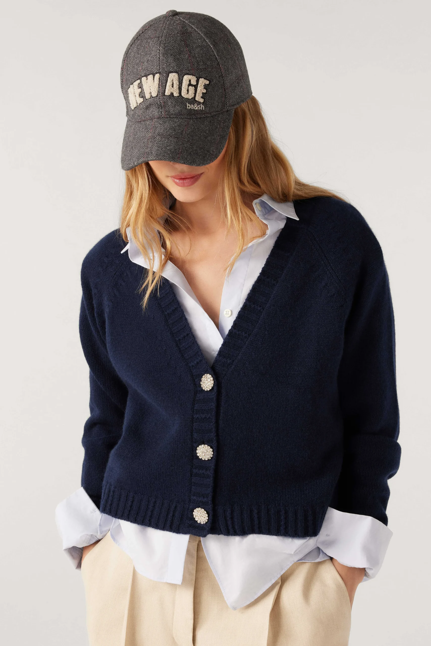 Pullovers & Strickjacke|Ba&Sh Langarmelige Strickjacke