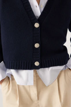 Pullovers & Strickjacke|Ba&Sh Langarmelige Strickjacke