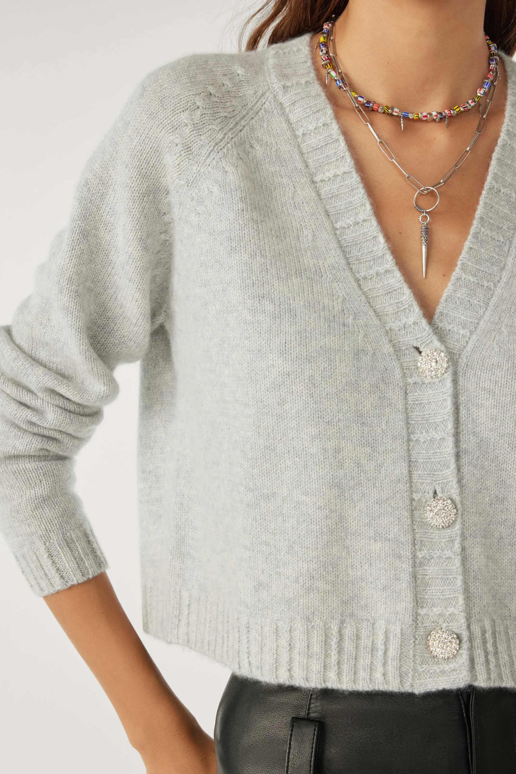 Pullovers & Strickjacke|Ba&Sh Langarmelige Strickjacke