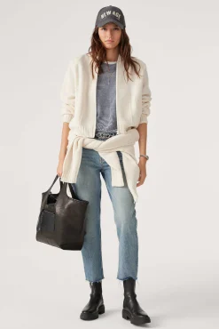 Jacke & Mantel|Ba&Sh Langarmelige Strickjacke