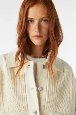 Pullovers & Strickjacke|Ba&Sh Langarmeliger Blouson