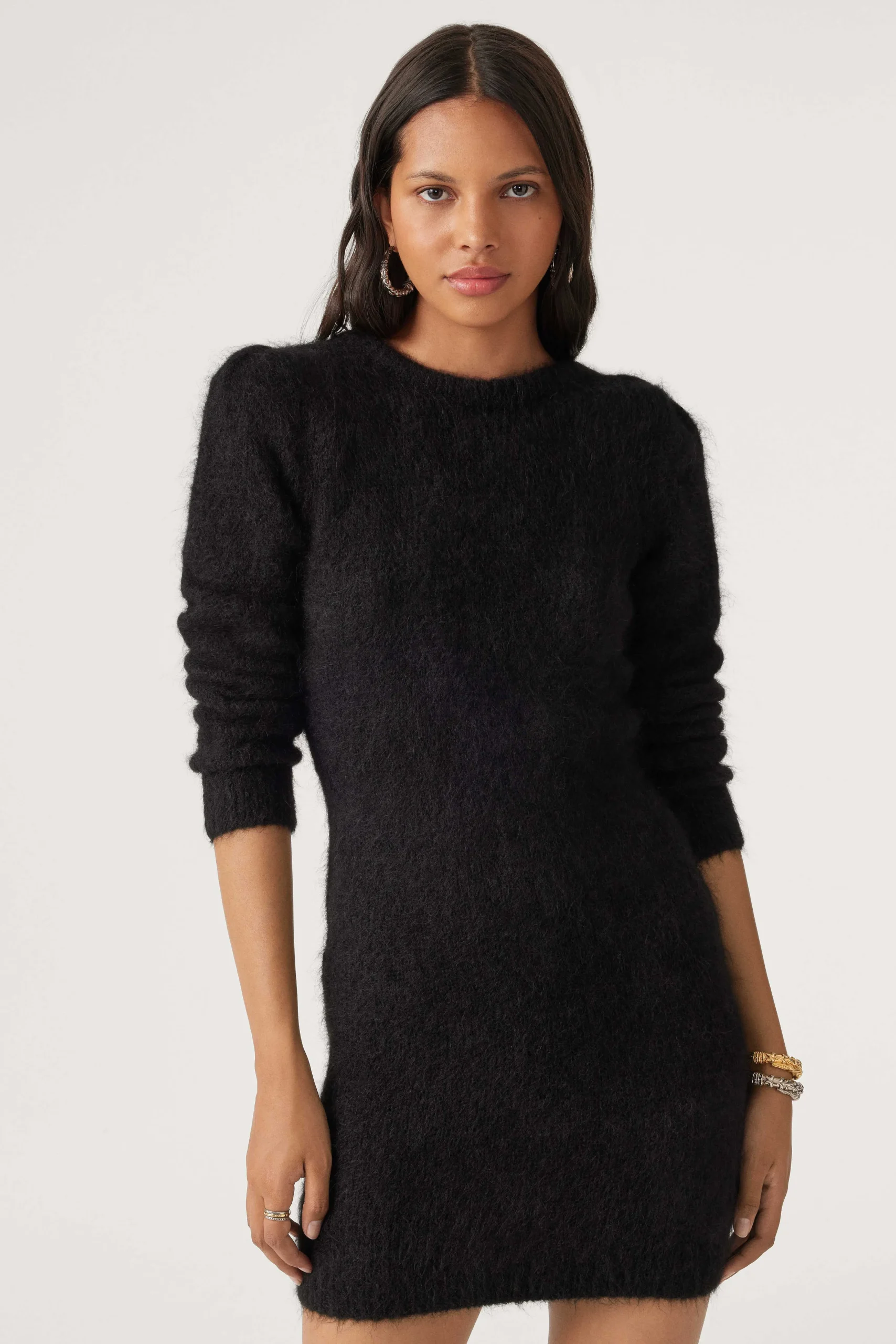 Pullovers & Strickjacke|Ba&Sh Langarmeliges Kleid