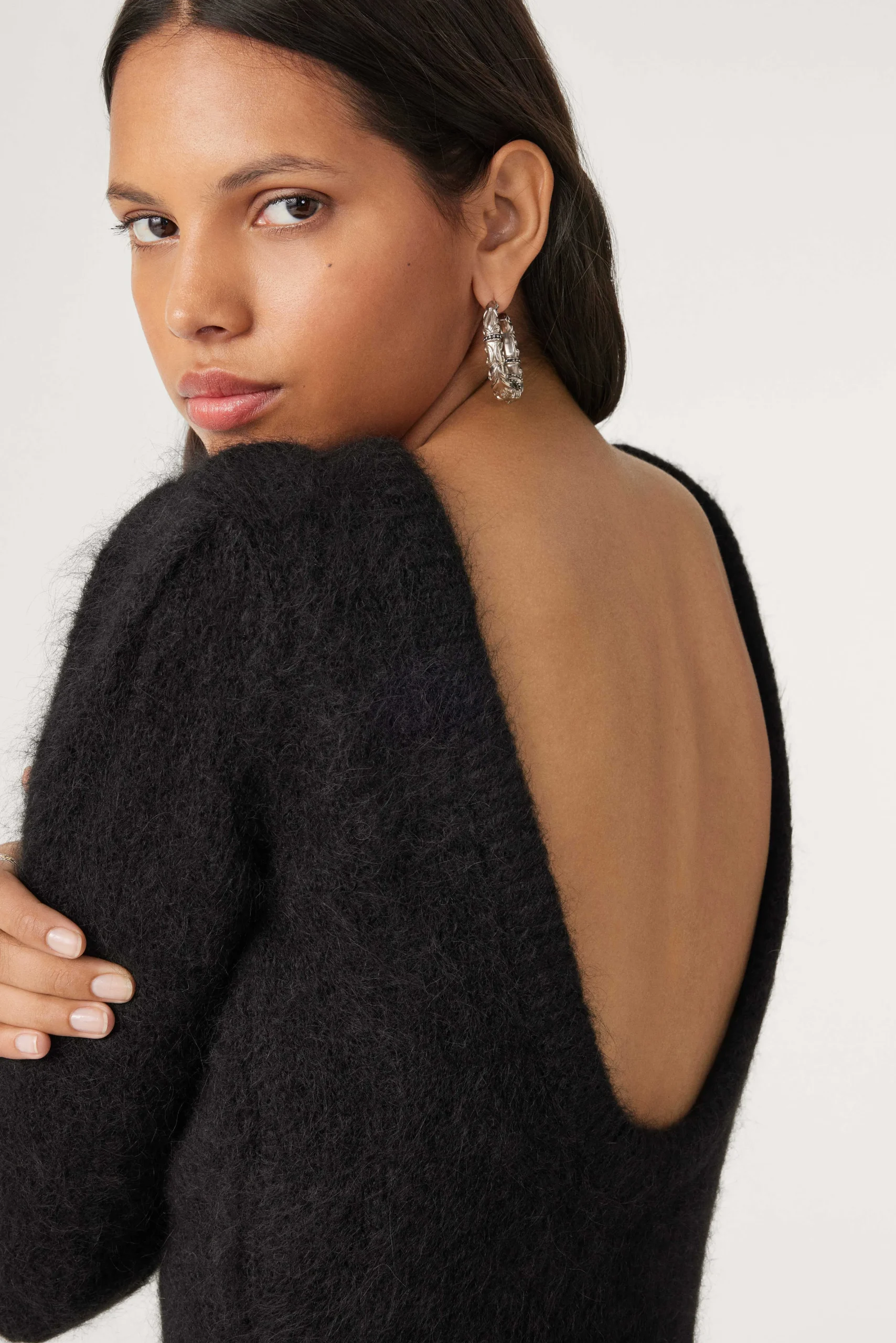 Pullovers & Strickjacke|Ba&Sh Langarmeliges Kleid