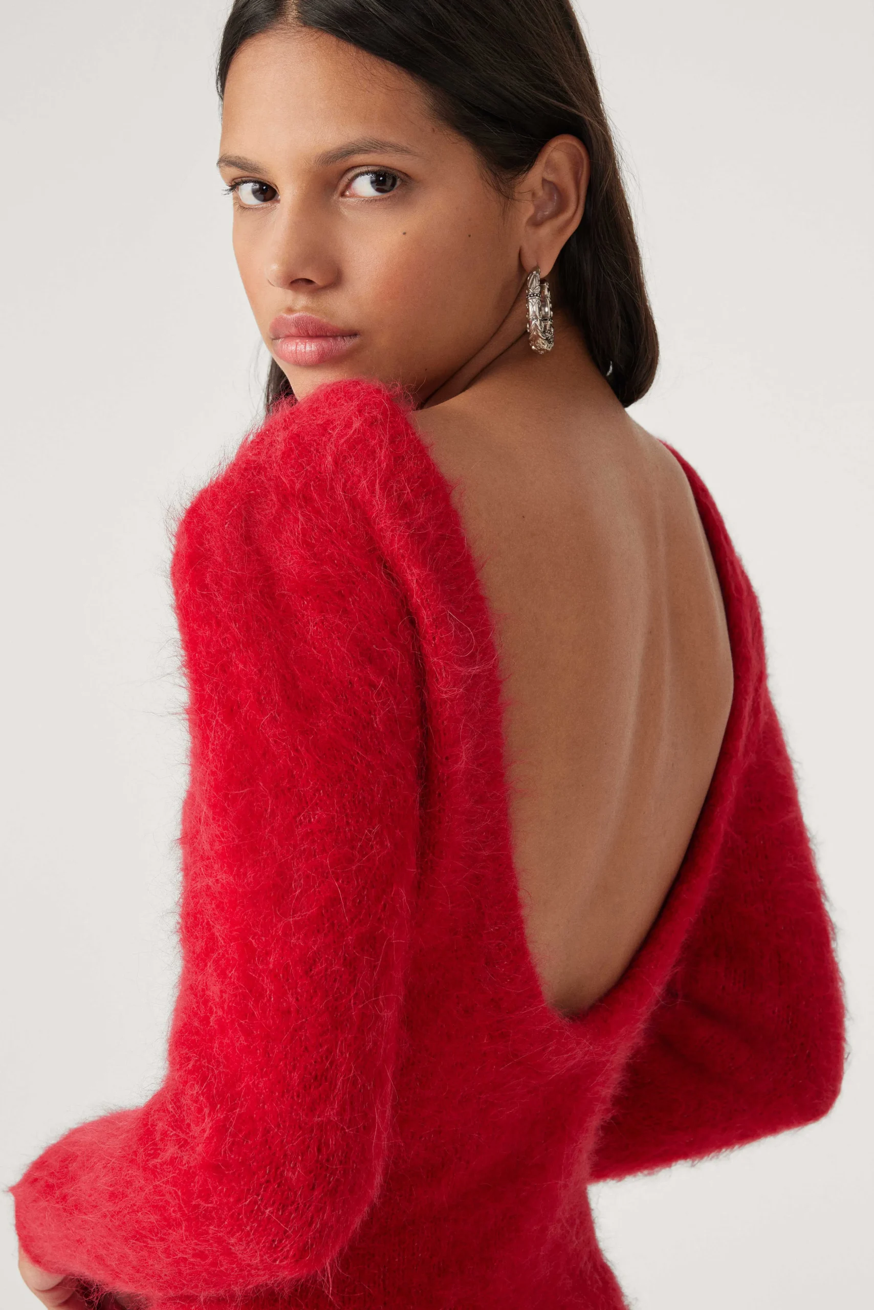 Pullovers & Strickjacke|Ba&Sh Langarmeliges Kleid
