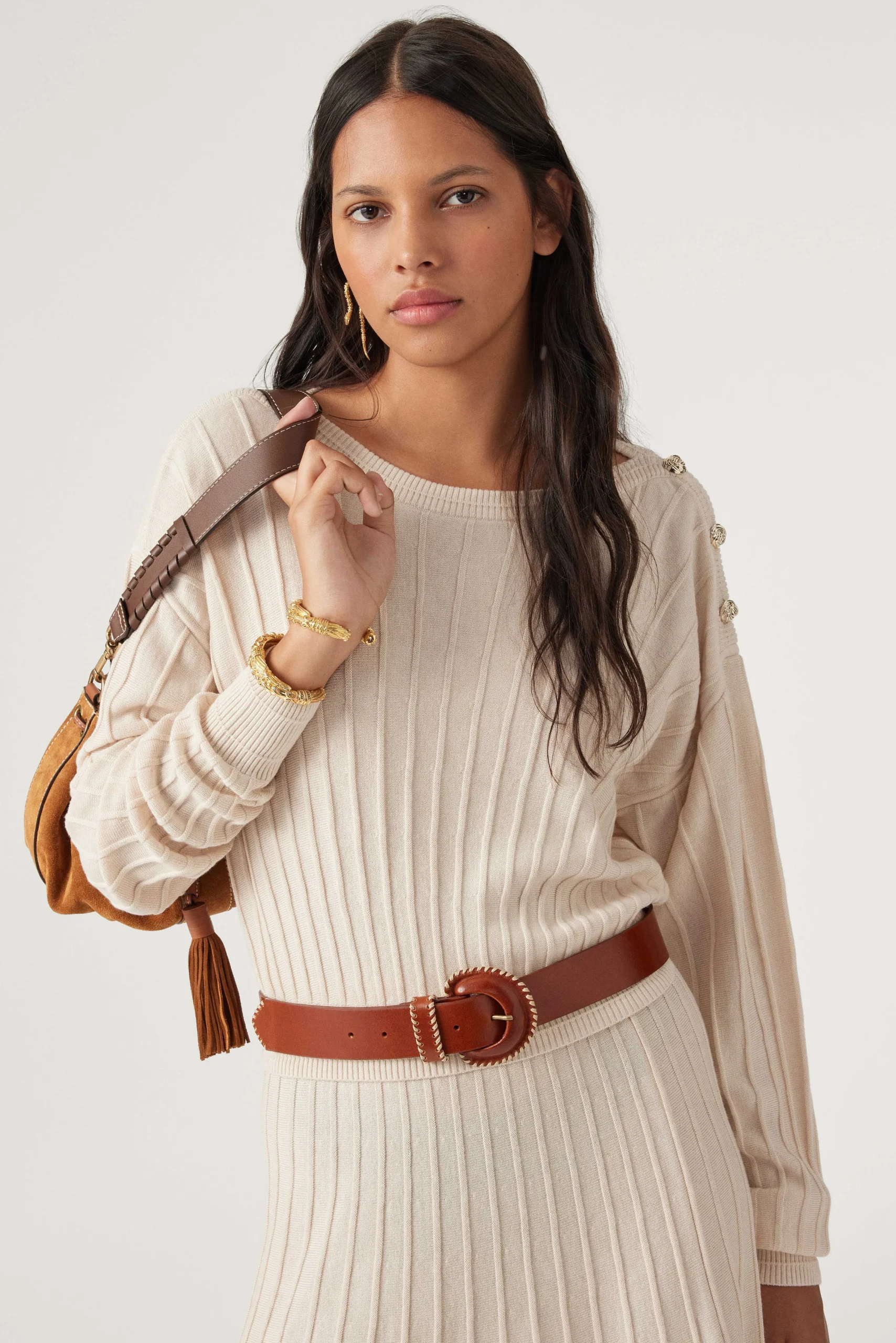 Pullovers & Strickjacke|Ba&Sh Langarmpullover