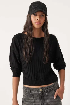 Pullovers & Strickjacke|Ba&Sh Langarmpullover