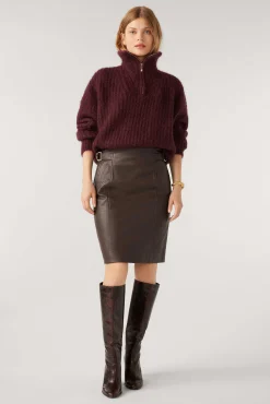 Rocke & Shorts|Ba&Sh Lederrock