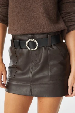 Rocke & Shorts|Ba&Sh Lederrock