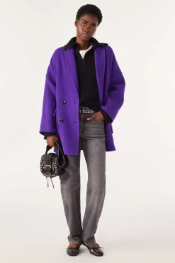 Jacke & Mantel|Ba&Sh Mantel Boule-Stil