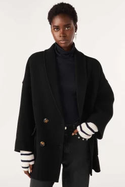 Jacke & Mantel|Ba&Sh Mantel Boule-Stil