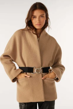 Jacke & Mantel|Ba&Sh Mantel Mit Gurtel