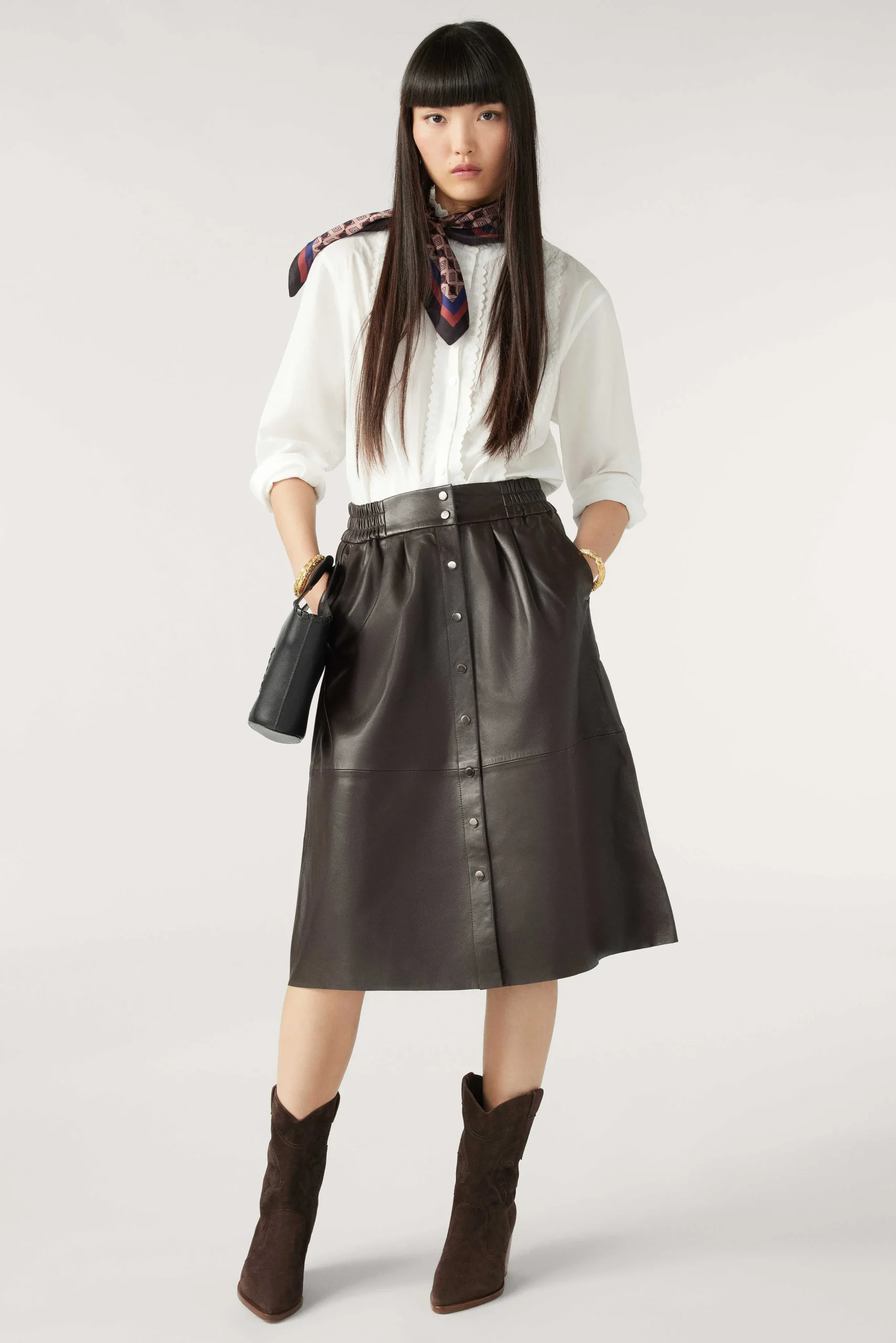 Rocke & Shorts|Ba&Sh Midirock Leder