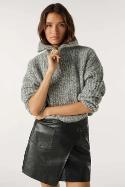 Rocke & Shorts|Ba&Sh Minirock Wickeloptik