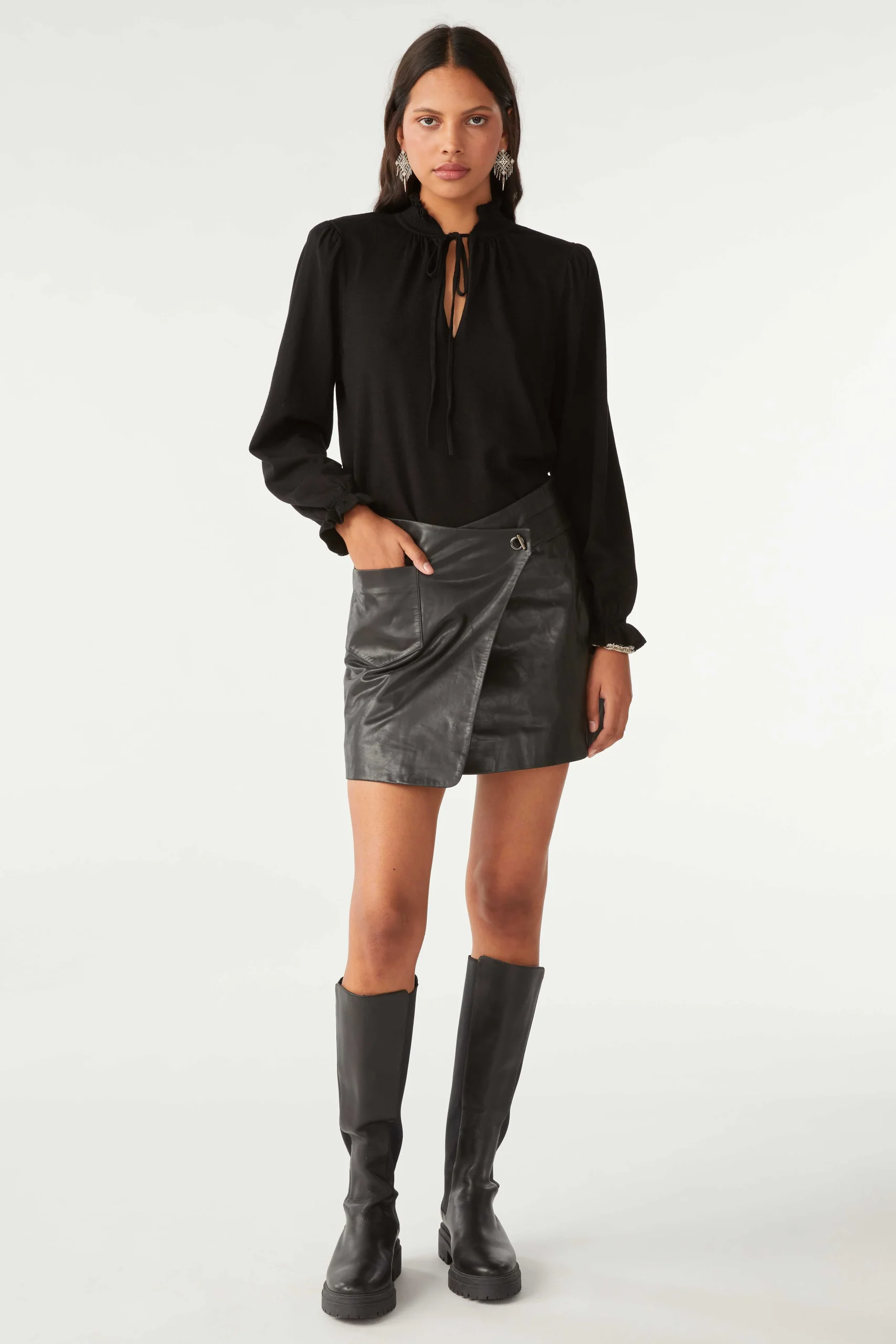 Pullovers & Strickjacke|Ba&Sh Pullover Puffarmel