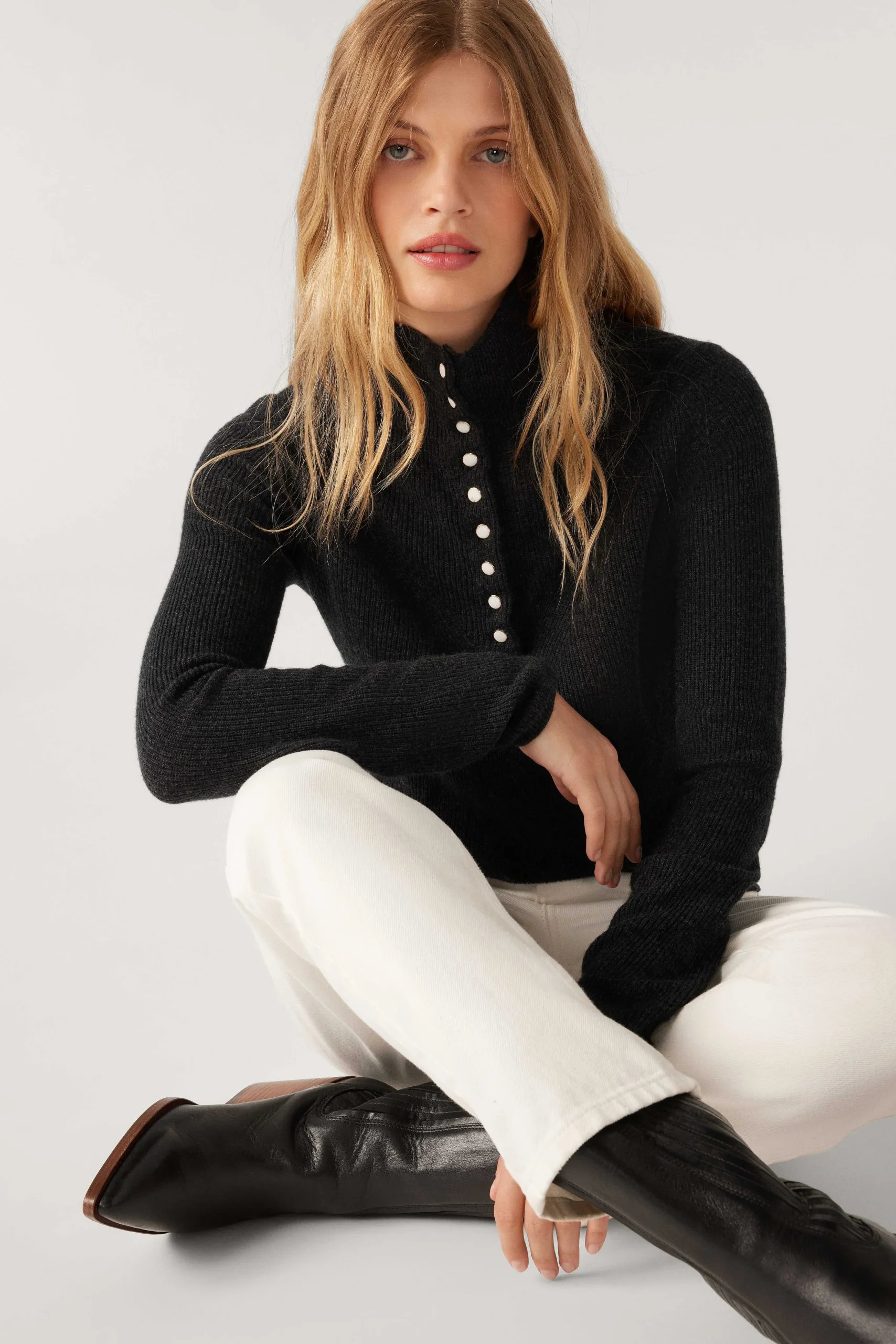 Pullovers & Strickjacke|Ba&Sh Pullover Trichterkragen
