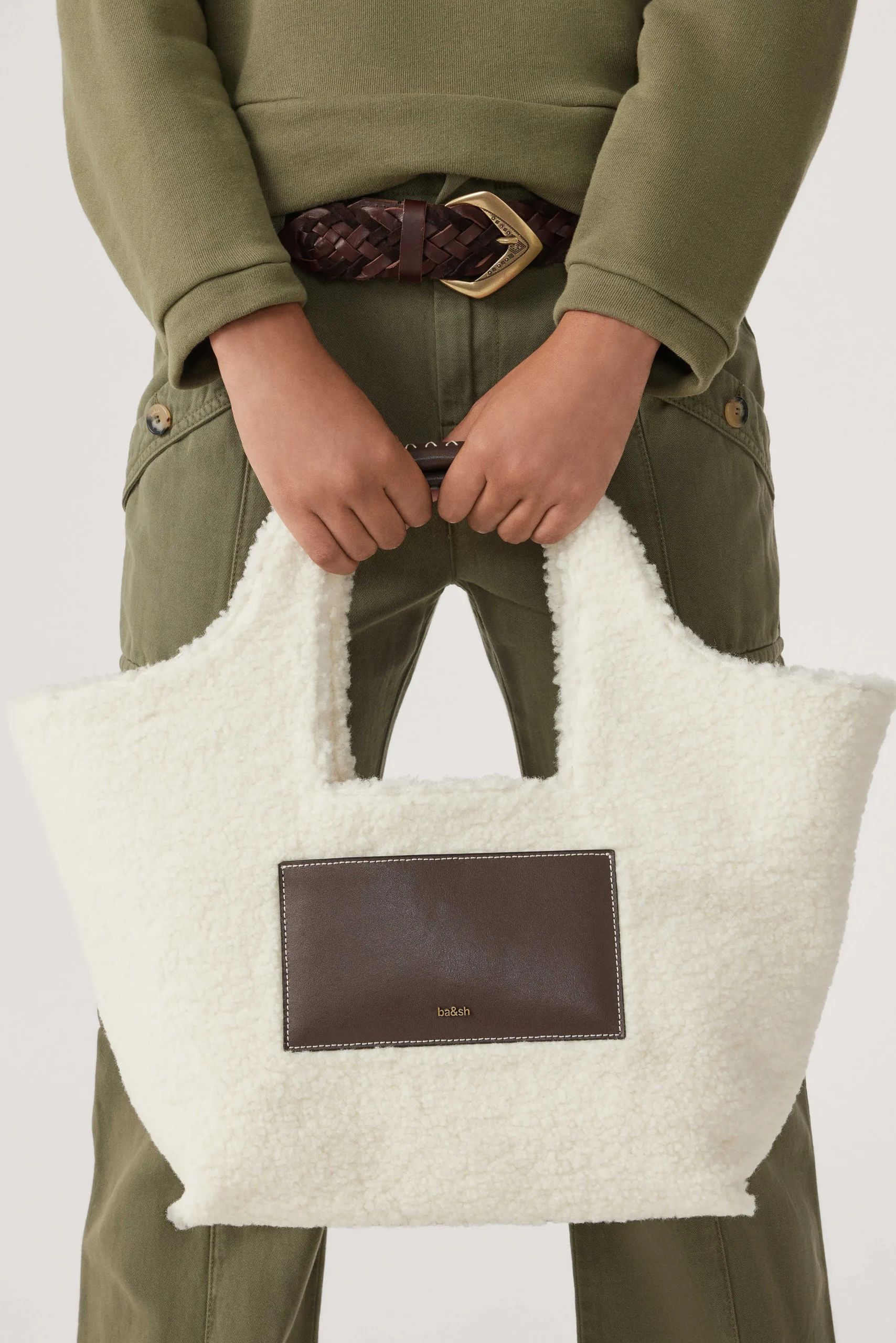 Handtaschen|Ba&Sh Shopper-Tasche Shearling