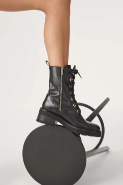 Schuhe|Ba&Sh Stiefeletten Aus Leder