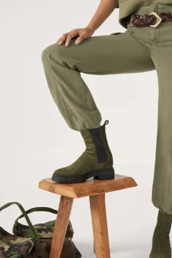 Schuhe|Ba&Sh Stiefeletten Mit Stretcheinsatz